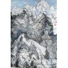 唐先德 高原雪霁 类别: 国画山水作品